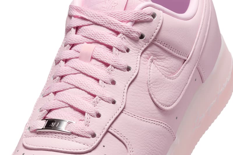 drake NOCTA Nike Air Force 1 Low Pink Foam CZ8065-600 Release Info