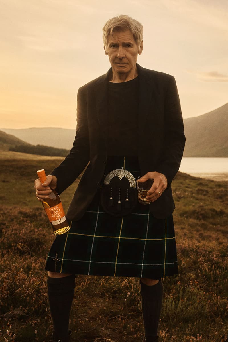 Harrison Ford Glenmorangie Highland Single Malt Whisky Movies Actor Scotland Highlands Alcohol Fashion Style Culture Drinks Cinema Star Wars Shrinking