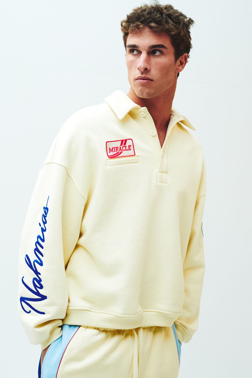 NAHMIAS Captures the Essence of "PISMO BEACH" in FW25 release info fall winter 2025 collection lookbook paris fashion week price knitwear doni california streetwear coastal beach cali alpinestars