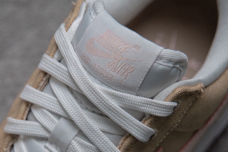 Nike Air Force 1 Low Canvas “Linen” “Linen/White-Atmosphere” HV2021-200 Release Info
