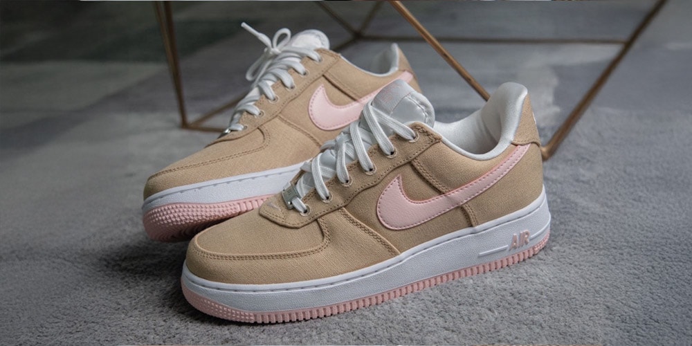 Nike’s Air Force 1 Low "Linen" Gets a Canvas Upgrade