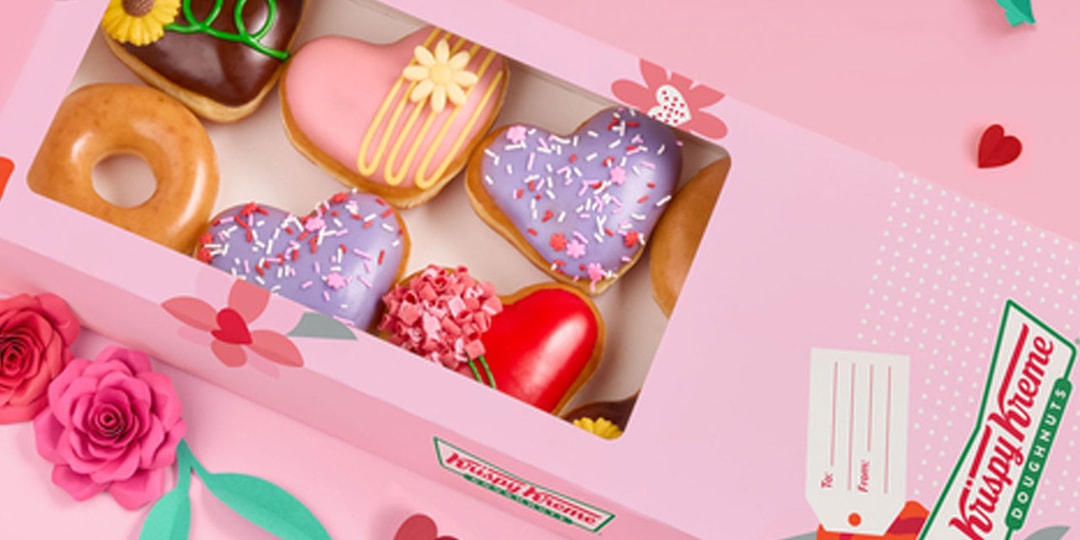 Krispy Kreme Unveils Valentine’s Day "Hearts in Bloom" Doughnuts