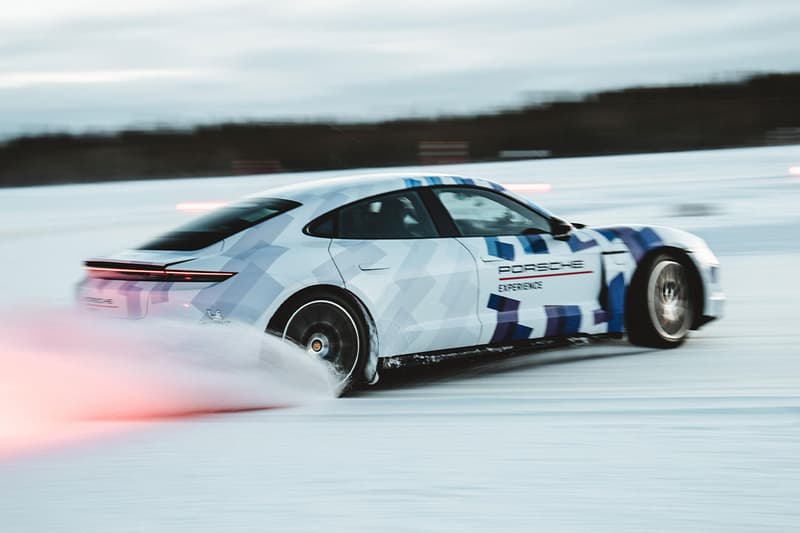 Porsche Taycan GTS Guinness World Record Ice Drift Info