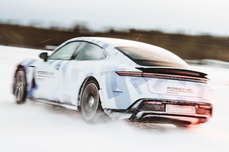 Porsche Taycan GTS Guinness World Record Ice Drift Info