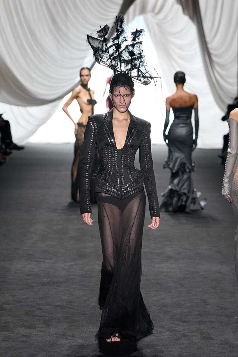 Ludovic de Saint Sernin for Jean Paul Gaultier Couture Spring 2025 Collection Paris Runway Guest Designer