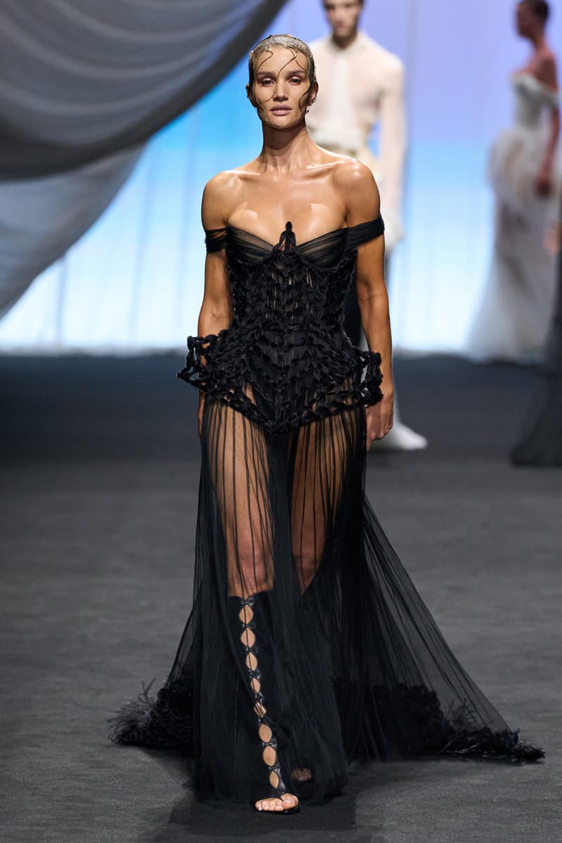 Ludovic de Saint Sernin for Jean Paul Gaultier Couture Spring 2025 Collection Paris Runway Guest Designer