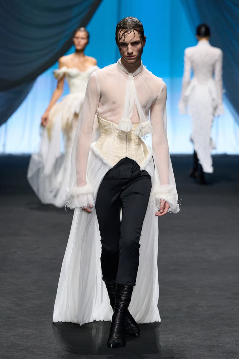 Ludovic de Saint Sernin for Jean Paul Gaultier Couture Spring 2025 Collection Paris Runway Guest Designer