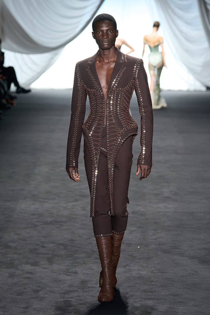 Ludovic de Saint Sernin for Jean Paul Gaultier Couture Spring 2025 Collection Paris Runway Guest Designer