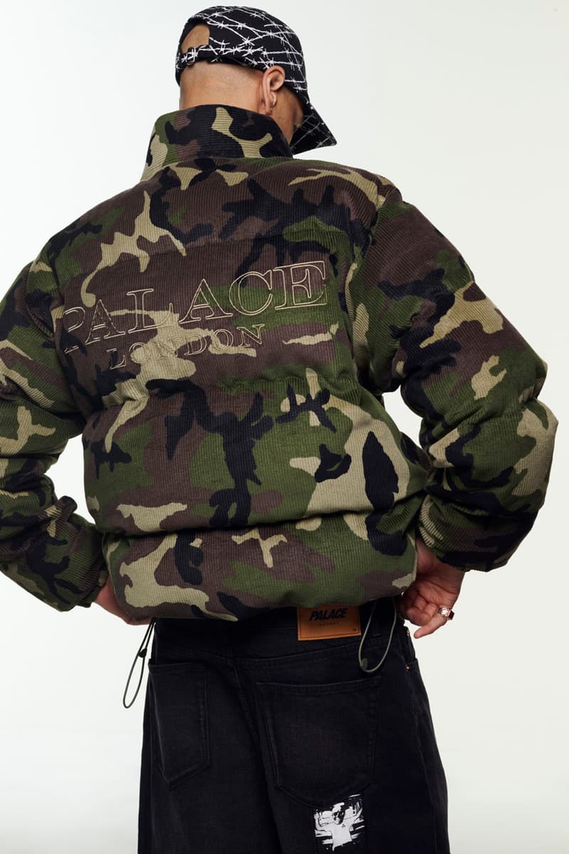 Palace Presents Its Spring 2025 Lookbook collection release info ss25 fall winter real tree camo workwear uk skateboards skateboarding first drop 