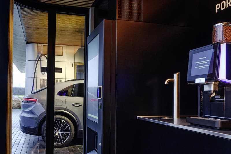 Porsche Charging Lounge Expansion Info