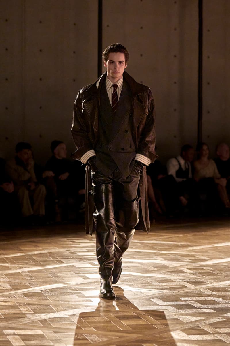 Saint Laurent Fall/Winter 2025 Collection Anthony Vaccarello Menswear Men's Runway