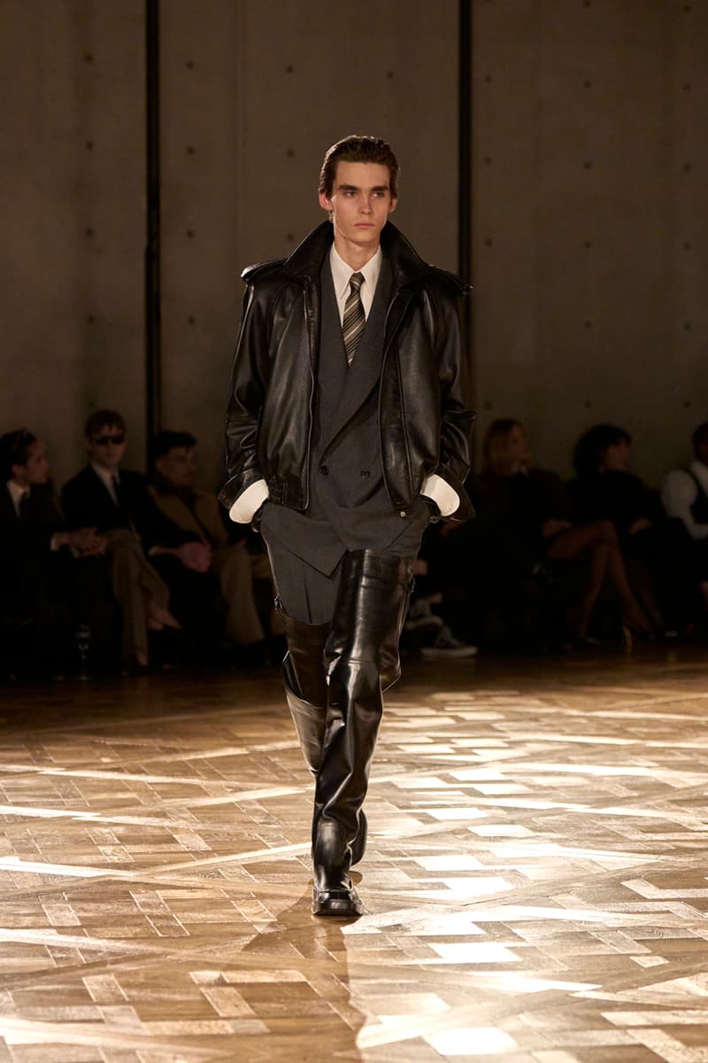 Saint Laurent Fall/Winter 2025 Collection Anthony Vaccarello Menswear Men's Runway