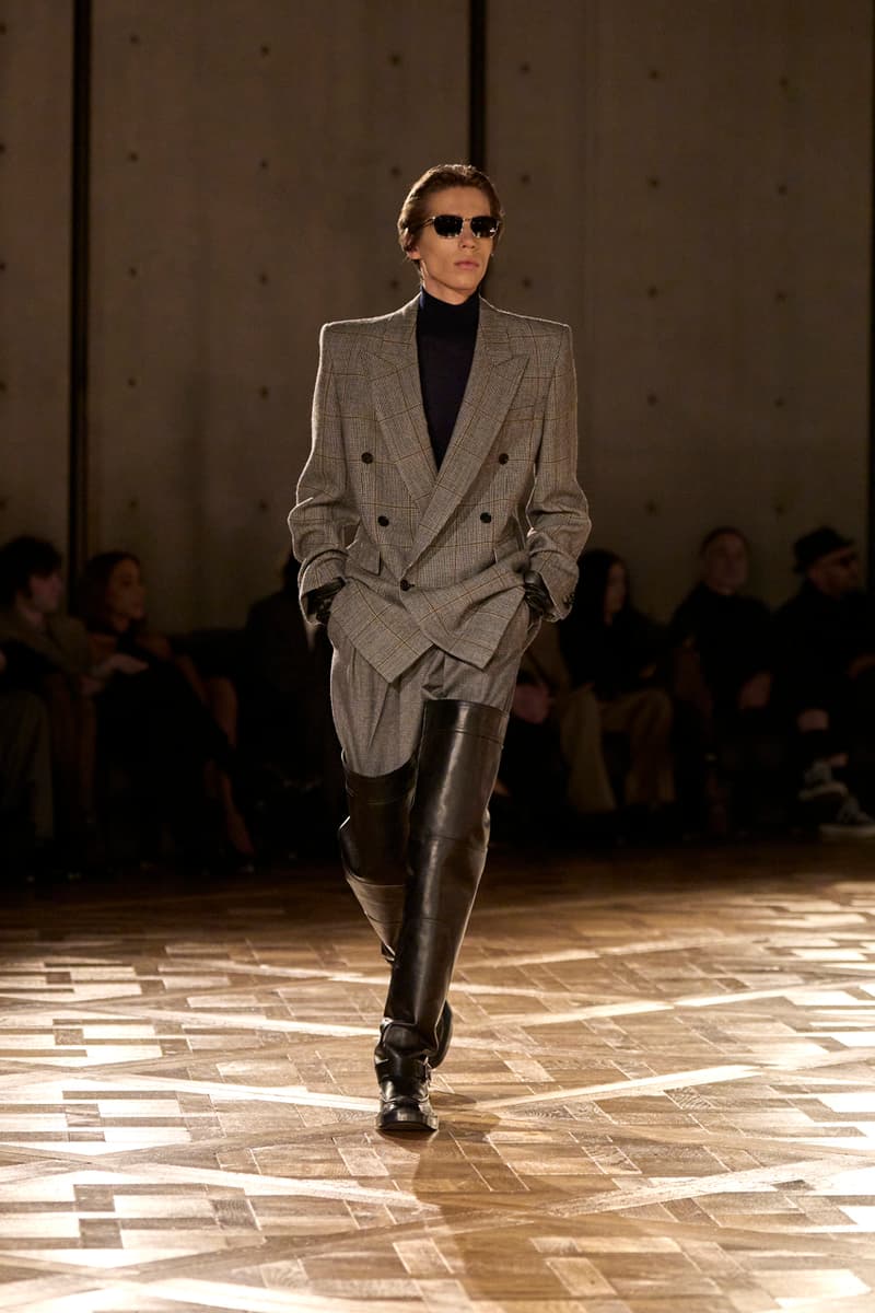 Saint Laurent Fall/Winter 2025 Collection Anthony Vaccarello Menswear Men's Runway