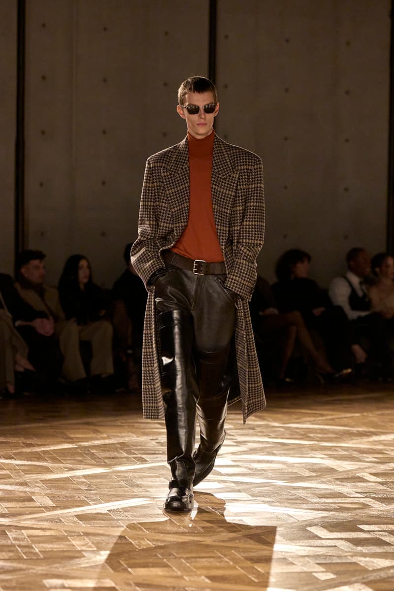 Saint Laurent Fall/Winter 2025 Collection Anthony Vaccarello Menswear Men's Runway