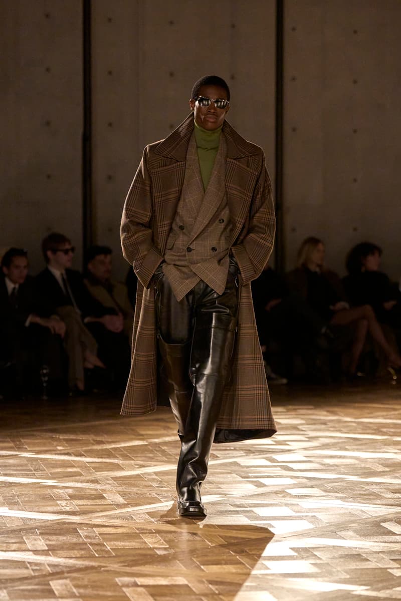 Saint Laurent Fall/Winter 2025 Collection Anthony Vaccarello Menswear Men's Runway