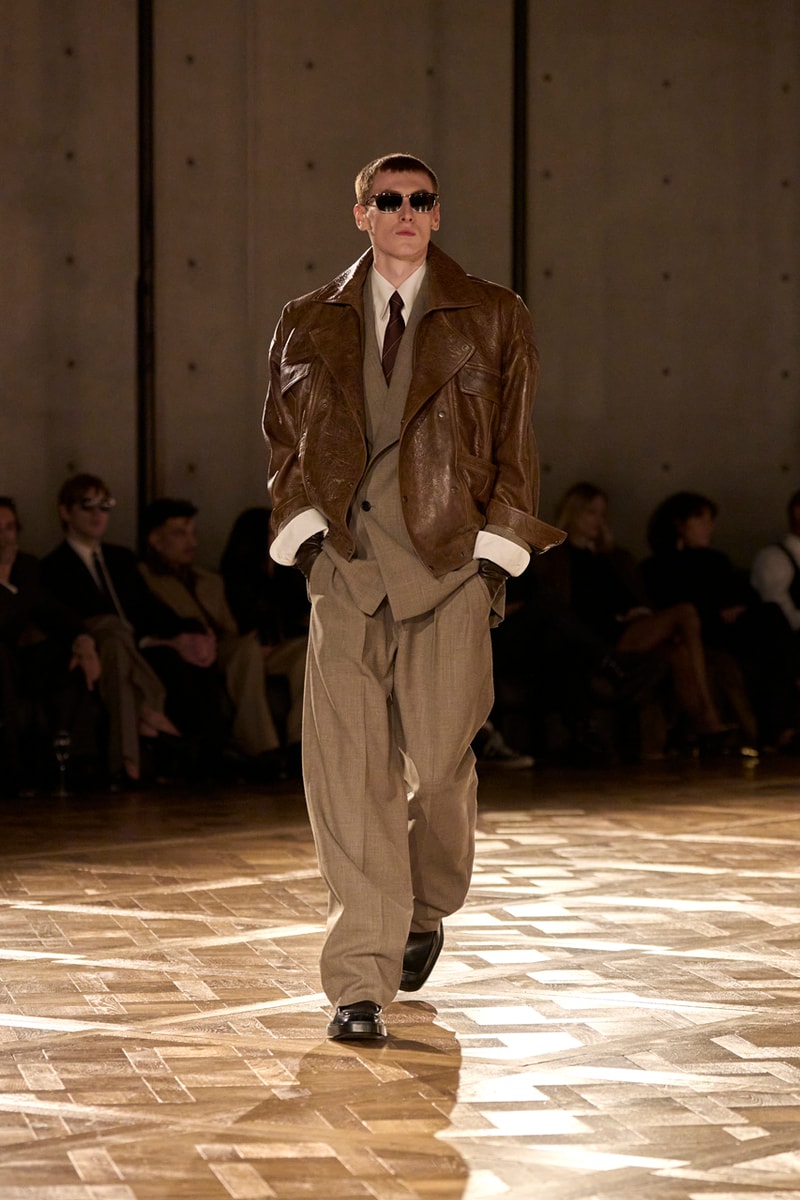 Saint Laurent Fall/Winter 2025 Collection Anthony Vaccarello Menswear Men's Runway