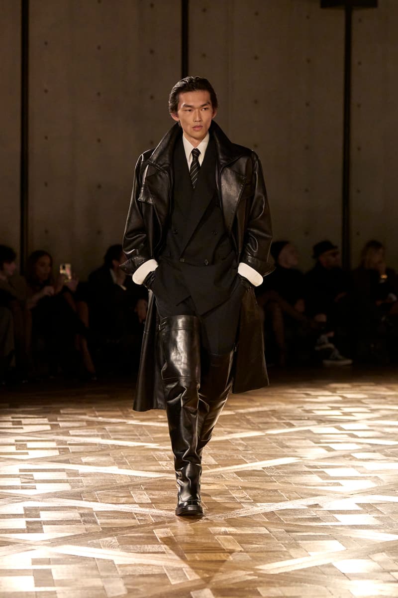 Saint Laurent Fall/Winter 2025 Collection Anthony Vaccarello Menswear Men's Runway