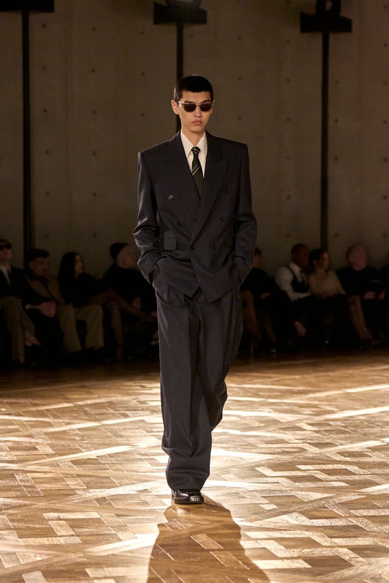 Saint Laurent Fall/Winter 2025 Collection Anthony Vaccarello Menswear Men's Runway