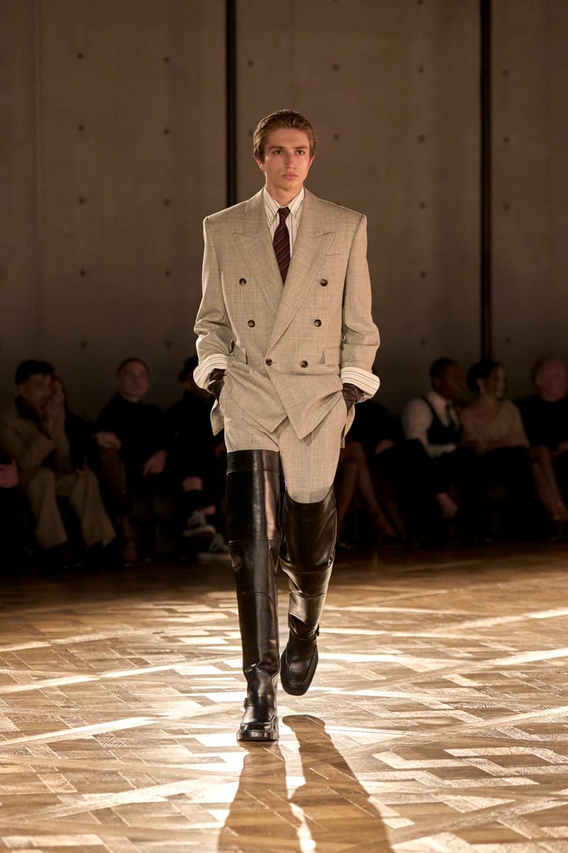 Saint Laurent Fall/Winter 2025 Collection Anthony Vaccarello Menswear Men's Runway