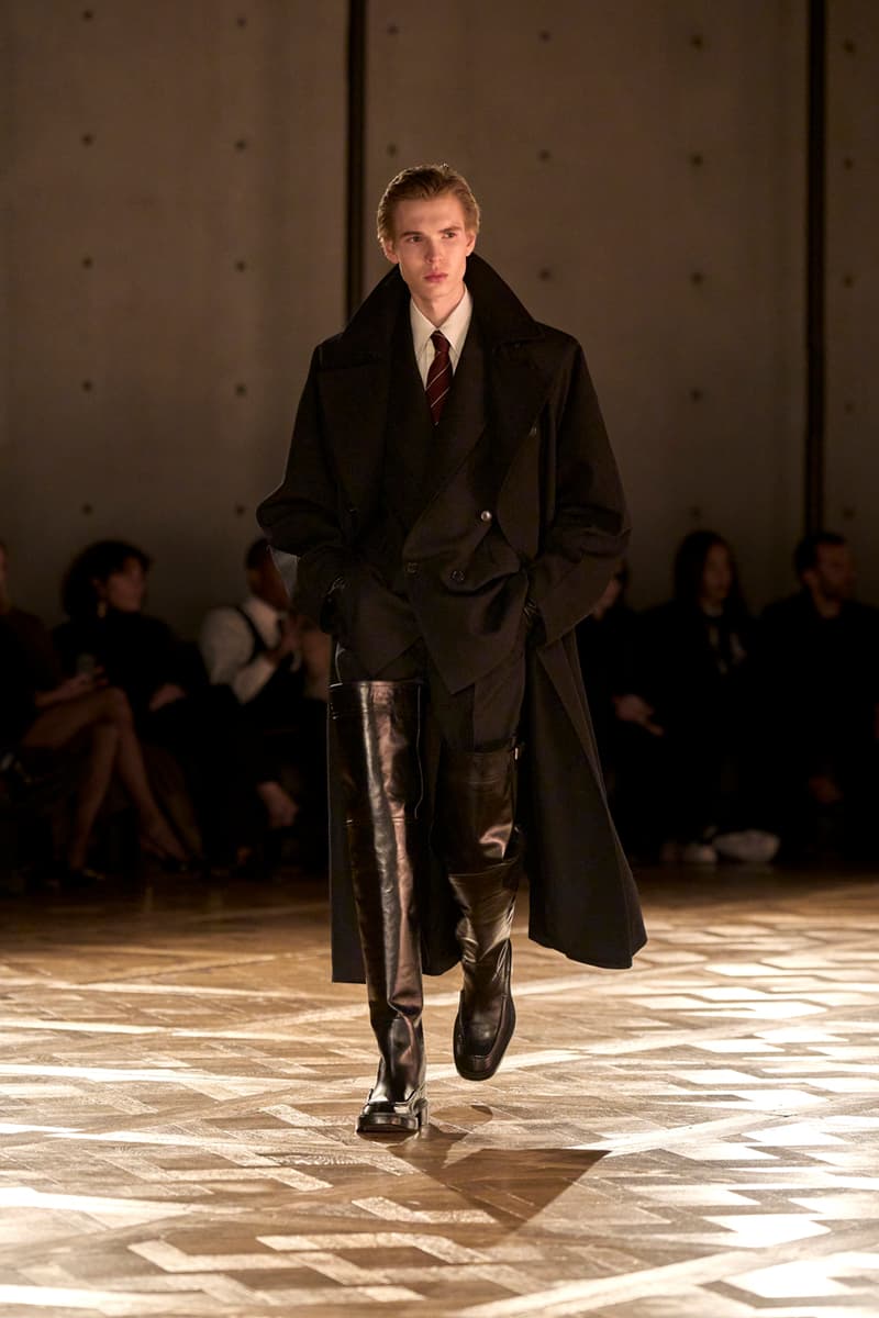 Saint Laurent Fall/Winter 2025 Collection Anthony Vaccarello Menswear Men's Runway