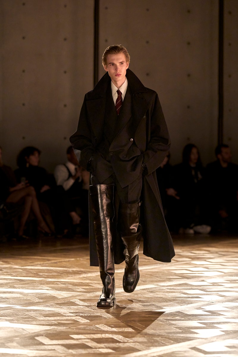 Saint Laurent Fall/Winter 2025 Collection Anthony Vaccarello Menswear Men's Runway