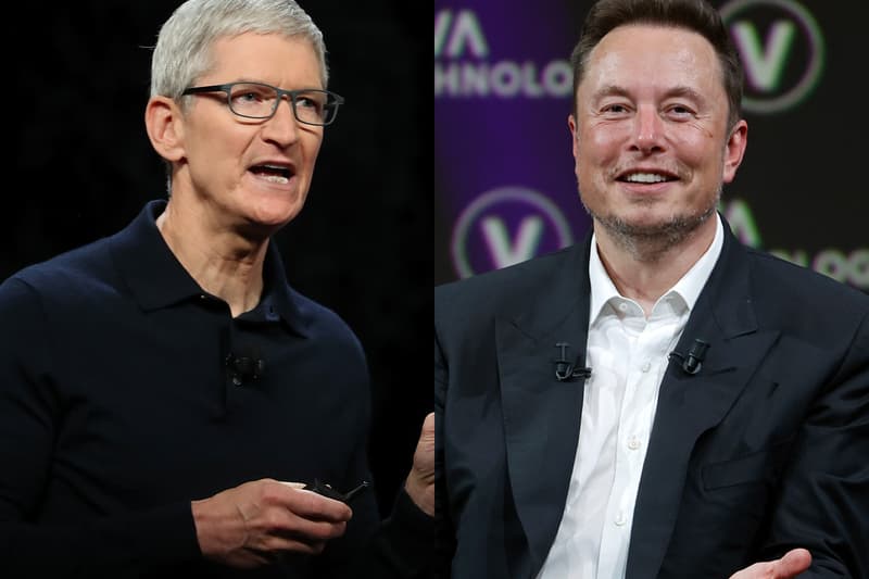 Apple and SpaceX Join Forces For "Game Changer" Update That Brings Starlink Access to Iphones tim cook elon musk t-mobile iphones text via satellite billionaires tech giants