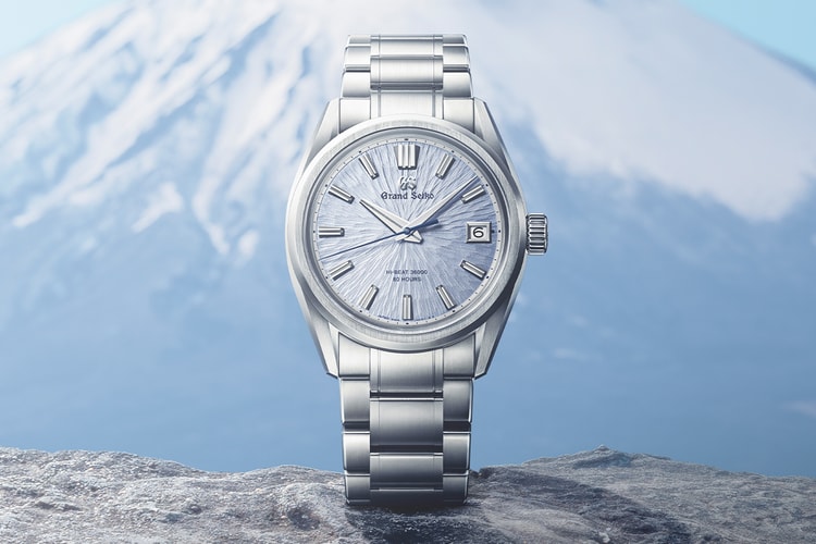 Grand Seiko’s New Hi-Beat Limited Edition Mimics the Wintry “Mountainscape” of Mount Iwate