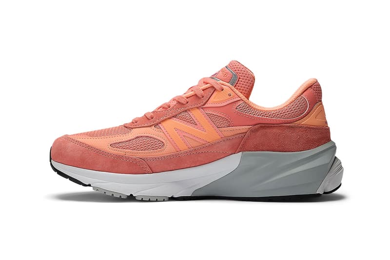 Official Look at the New Balance 990v6 "Salmon" U990SR6 made in usa release info runner sneakers 