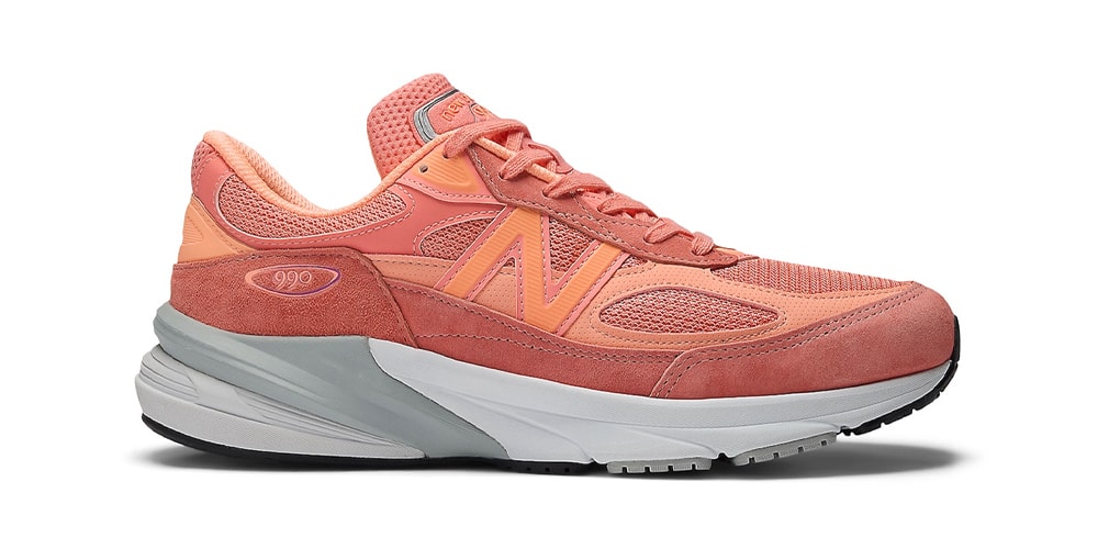 Official Look at the New Balance 990v6 "Salmon"