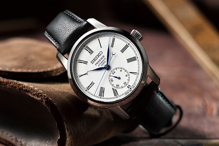Seiko’s Latest Presage Craftsmanship Timepiece Features a White Enamel Dial