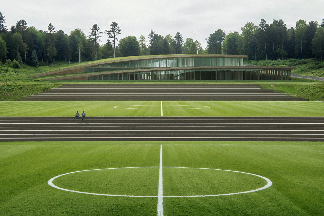 Snøhetta Norwegian National Football Team Field Design