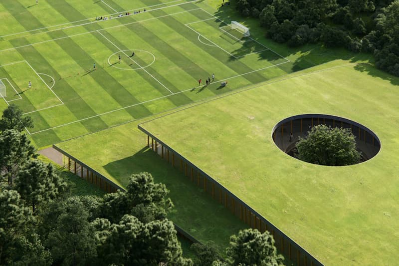 Snøhetta Norwegian National Football Team Field Design