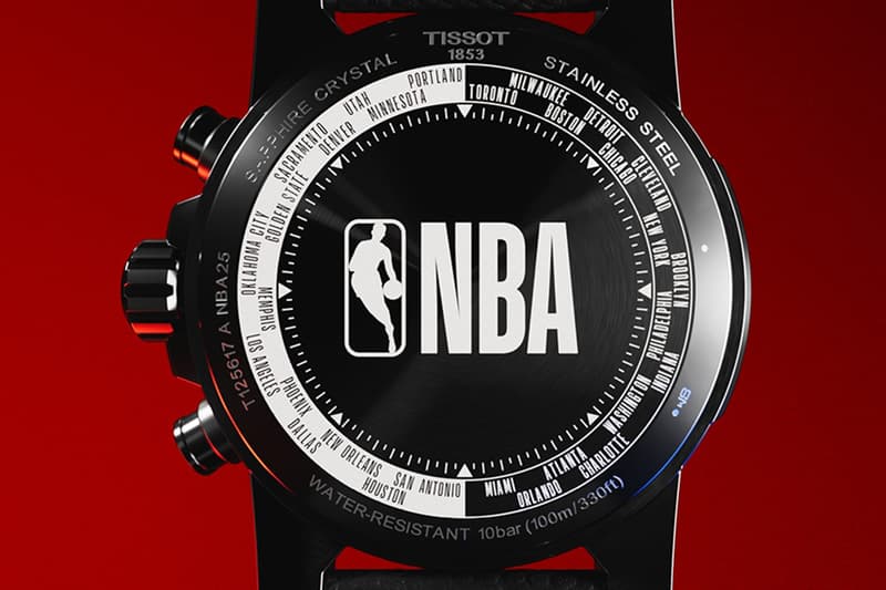 Tissot Supersport NBA Special Edition 2025 Watch Release Info extended partnership WNBA NBA G League shot clock