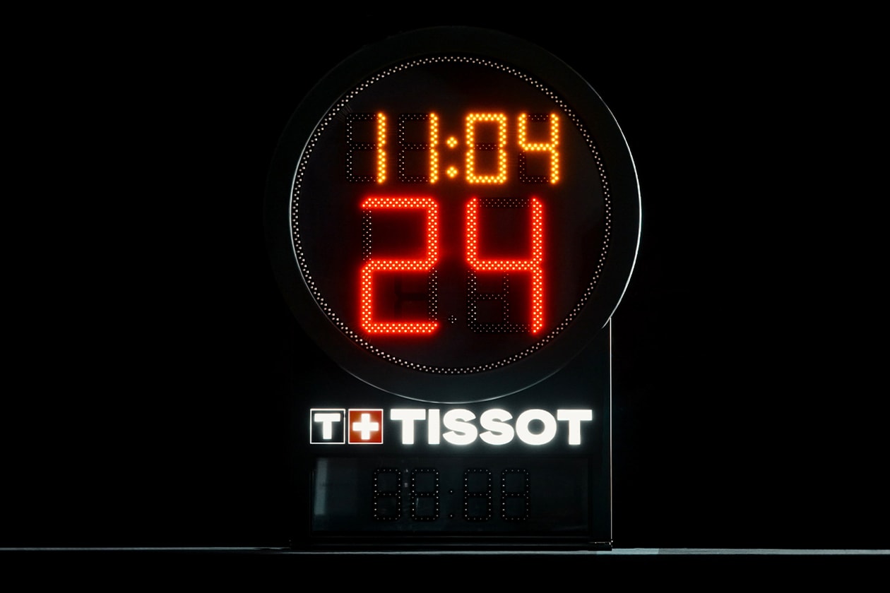 Tissot Supersport NBA Special Edition 2025 Watch Release Info extended partnership WNBA NBA G League shot clock