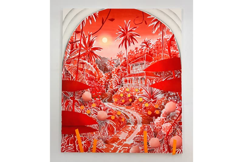 adam himebauch serenity now exhibition jupiter miami artworks paintings