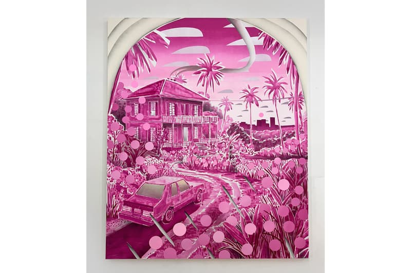 adam himebauch serenity now exhibition jupiter miami artworks paintings