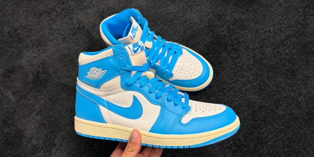 Closer Look at the Air Jordan 1 High OG "UNC Reimagined"