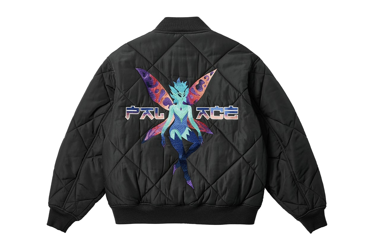 Every Item From Palace's Spring 2025 Collection k-way collaboration year of the snake motifs chore jackets varsity longsleeve hardware knitwear sweatershirts skateboards