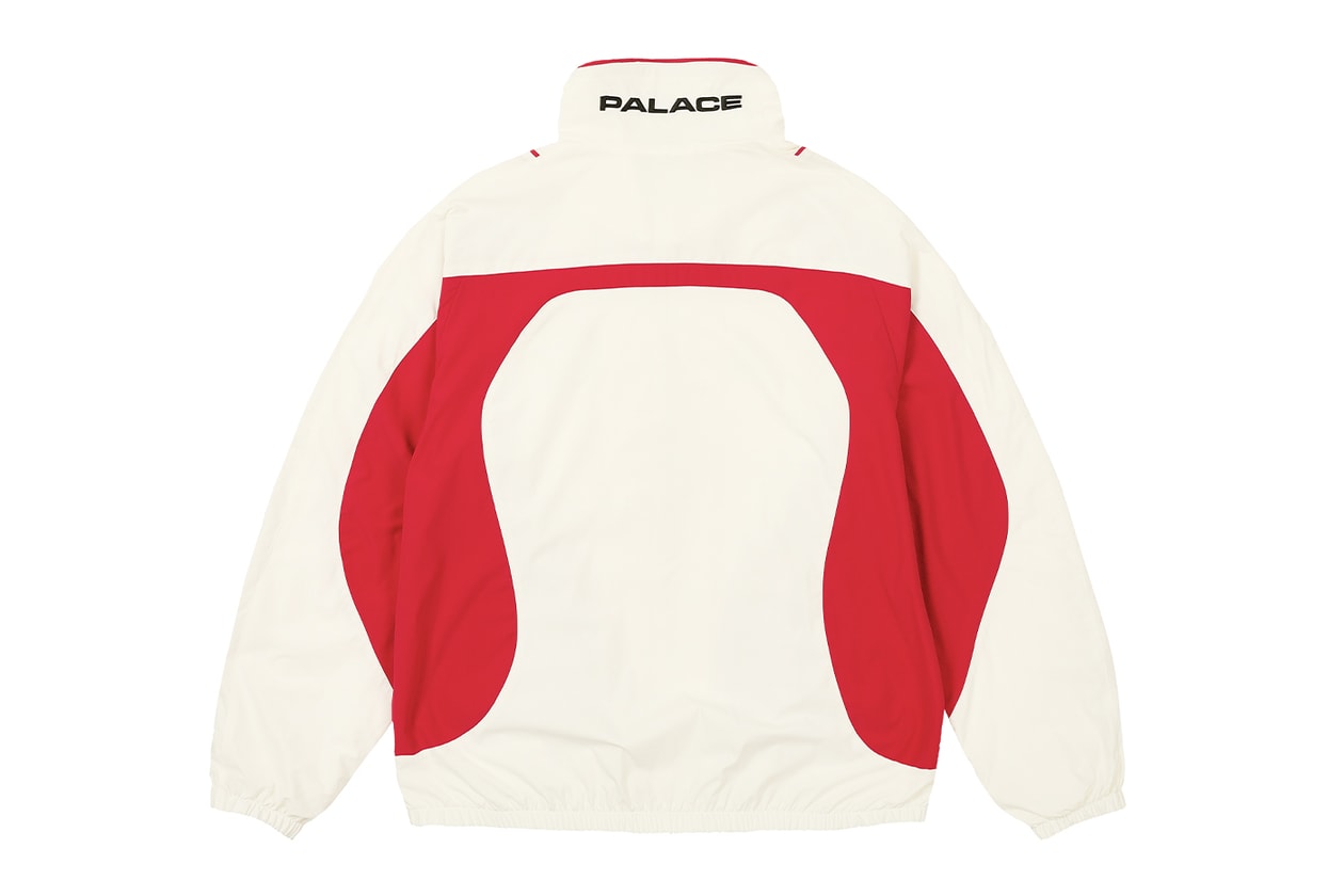 Every Item From Palace's Spring 2025 Collection k-way collaboration year of the snake motifs chore jackets varsity longsleeve hardware knitwear sweatershirts skateboards