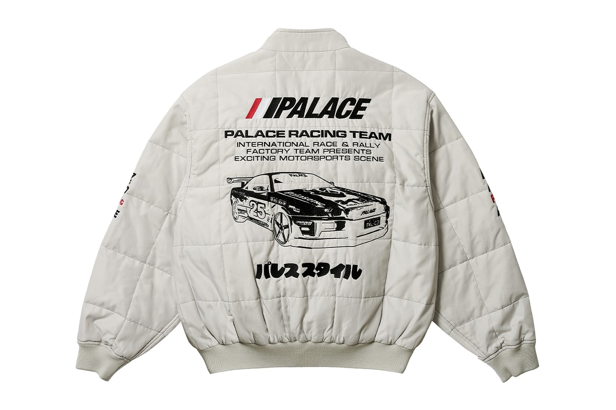 Every Item From Palace's Spring 2025 Collection k-way collaboration year of the snake motifs chore jackets varsity longsleeve hardware knitwear sweatershirts skateboards