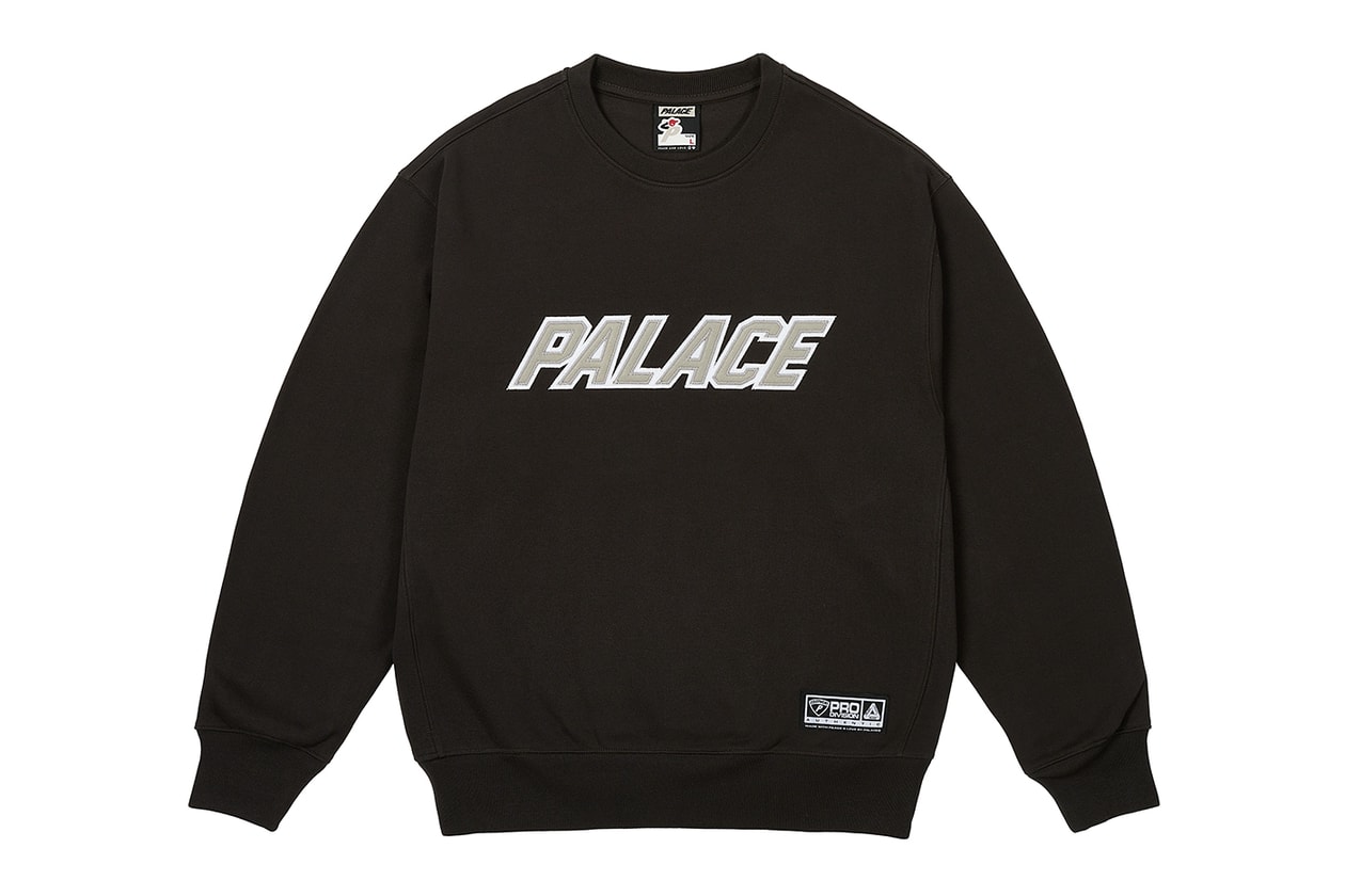 Every Item From Palace's Spring 2025 Collection k-way collaboration year of the snake motifs chore jackets varsity longsleeve hardware knitwear sweatershirts skateboards