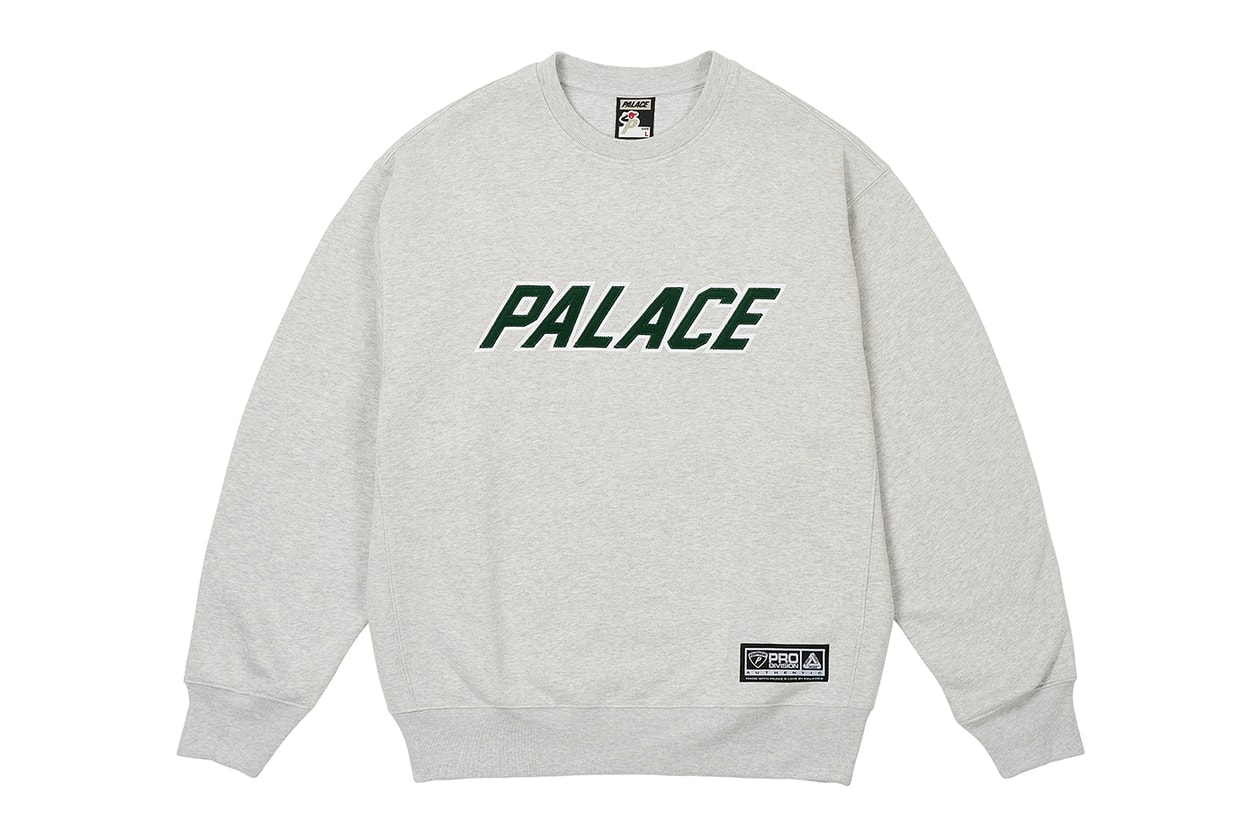 Every Item From Palace's Spring 2025 Collection k-way collaboration year of the snake motifs chore jackets varsity longsleeve hardware knitwear sweatershirts skateboards