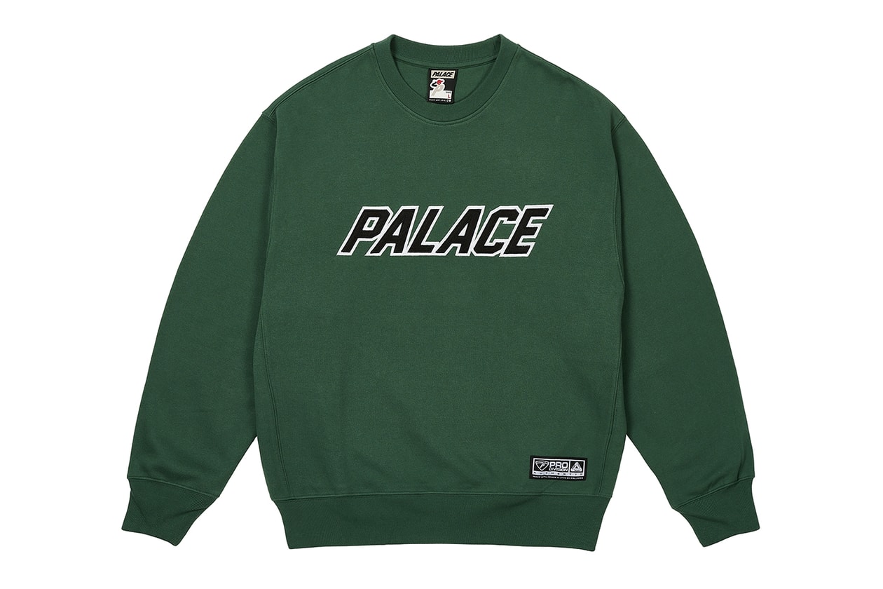 Every Item From Palace's Spring 2025 Collection k-way collaboration year of the snake motifs chore jackets varsity longsleeve hardware knitwear sweatershirts skateboards