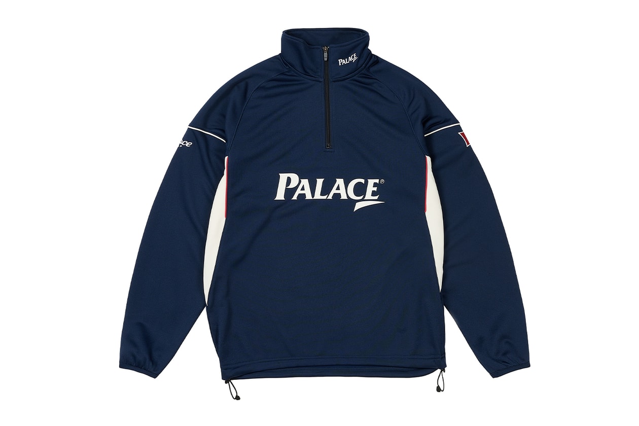 Every Item From Palace's Spring 2025 Collection k-way collaboration year of the snake motifs chore jackets varsity longsleeve hardware knitwear sweatershirts skateboards