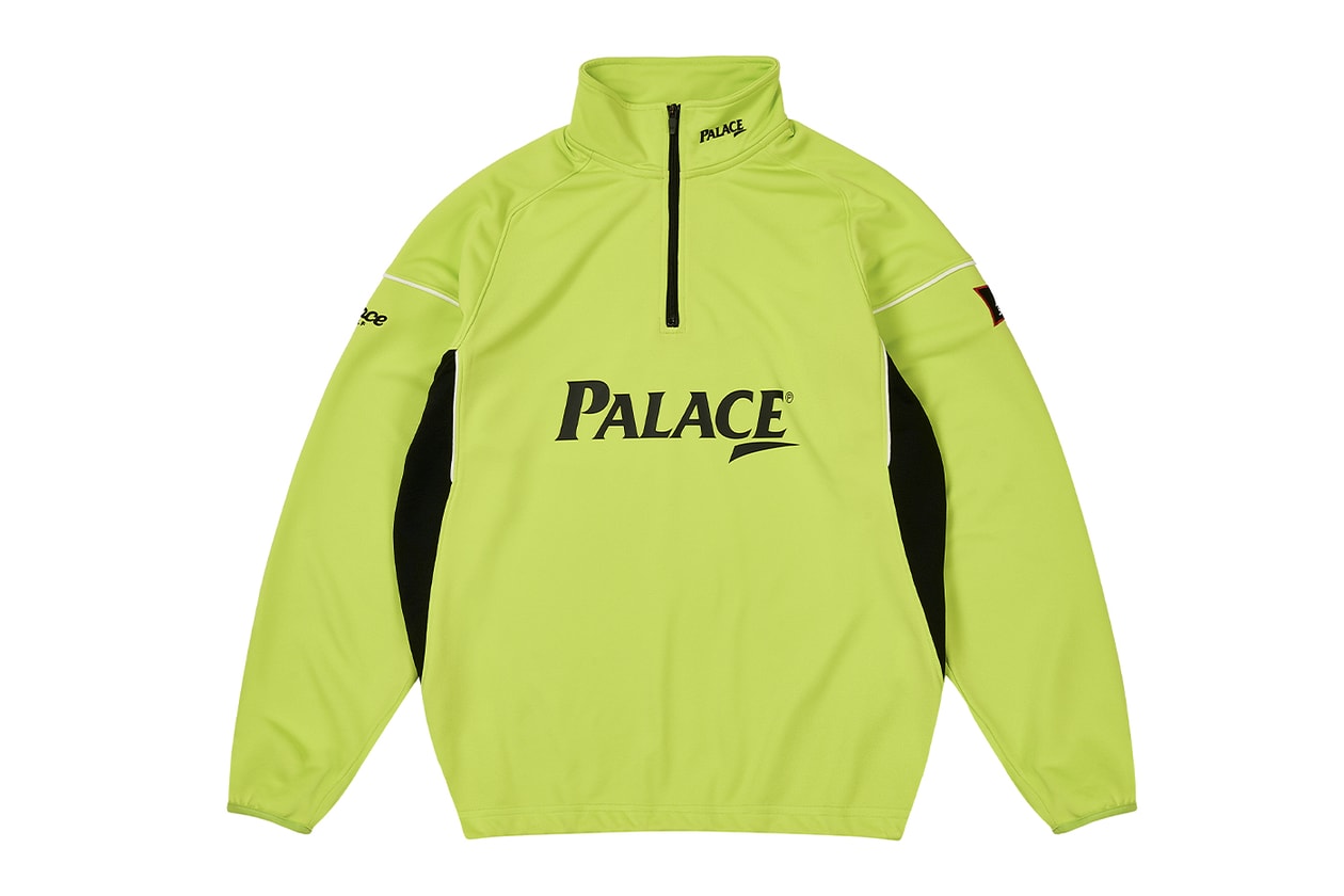 Every Item From Palace's Spring 2025 Collection k-way collaboration year of the snake motifs chore jackets varsity longsleeve hardware knitwear sweatershirts skateboards