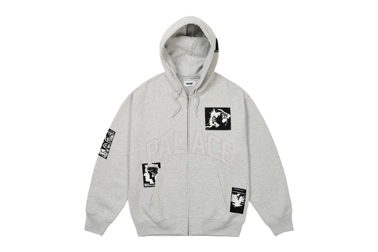 Every Item From Palace's Spring 2025 Collection k-way collaboration year of the snake motifs chore jackets varsity longsleeve hardware knitwear sweatershirts skateboards