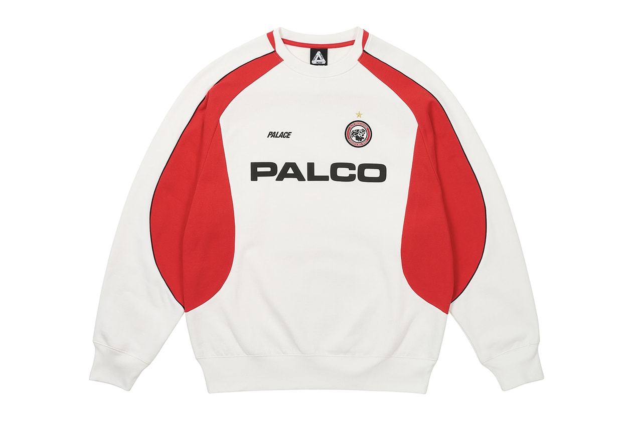 Every Item From Palace's Spring 2025 Collection k-way collaboration year of the snake motifs chore jackets varsity longsleeve hardware knitwear sweatershirts skateboards