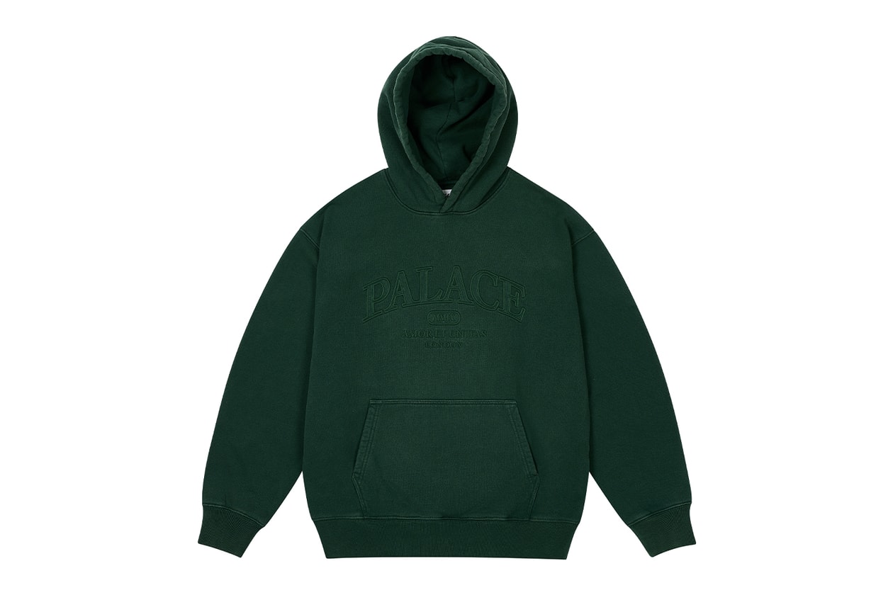 Every Item From Palace's Spring 2025 Collection k-way collaboration year of the snake motifs chore jackets varsity longsleeve hardware knitwear sweatershirts skateboards