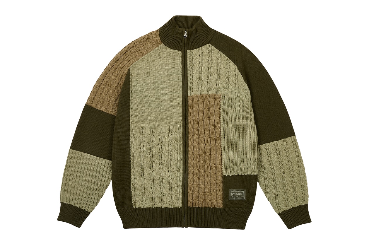 Every Item From Palace's Spring 2025 Collection k-way collaboration year of the snake motifs chore jackets varsity longsleeve hardware knitwear sweatershirts skateboards