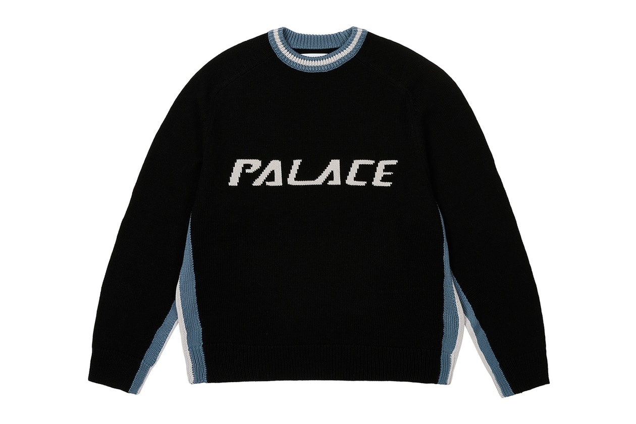 Every Item From Palace's Spring 2025 Collection k-way collaboration year of the snake motifs chore jackets varsity longsleeve hardware knitwear sweatershirts skateboards